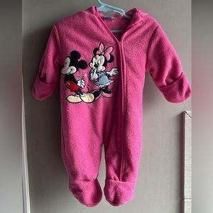 Minnie mouse snow suit